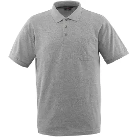 Polo-Shirt &quot;BORNEO&quot; Crossover XL, grau-meliert