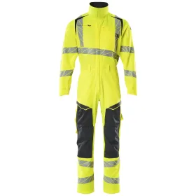 Warnschutz Overall &quot;ACCELERATE SAFE&quot; gelb/schwarzblau, L