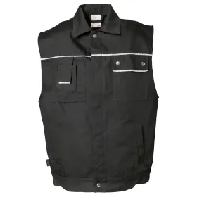 Arbeitsweste &quot;CANVAS 320&quot; schwarz, XXL