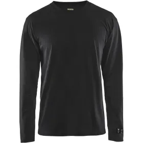 Flammschutz Langarmshirt &quot;3483&quot; 3XL, schwarz