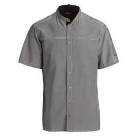 Kochhemd kurzarm &quot;25207&quot; L, grau
