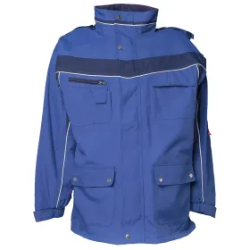 Allwetterjacke &quot;PLALINE&quot; XXL, kornblau/marine