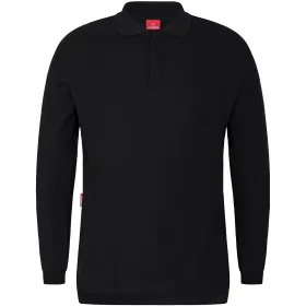 Multinorm Langarm-Poloshirt &quot;9255-287&quot; schwarz L