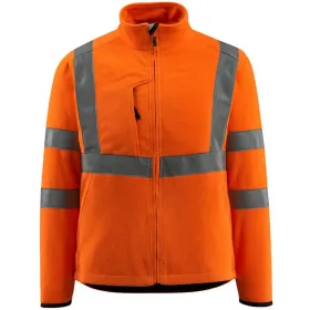 Warnschutz Fleecejacke &quot;MILDURA&quot; Safe Light Orange, XXL