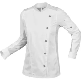 Damen Komfort-Kochjacke &quot;1594-485&quot; Gourmet S, Weiß