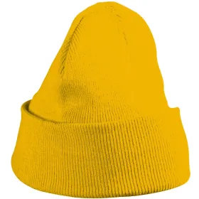 Kinder Strickmütze &quot;MB7501&quot; gold-yellow