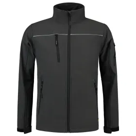 Softshelljacke &quot;402006&quot; Exzellent Workwear TRICORP dark grey, 4XL