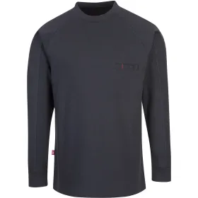 Multinorm Langarmshirt FR33 FR Antistatic marine, XL