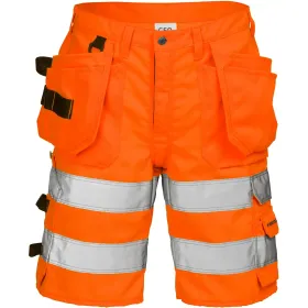 Warnschutz Handwerkershorts &quot;2028 PLU&quot; Trofta Orange, C54