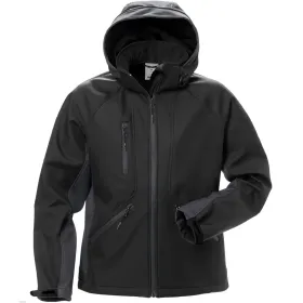 Damen Softshelljacke &quot;1416 SHI&quot; WindWear S, schwarz/grau