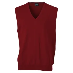 V-Neck Pullunder &quot;JN657&quot; bordeaux, L