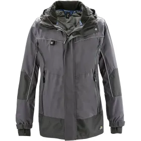 Wetterschutzjacke &quot;PHILLY&quot; grau/schwarz, XXL