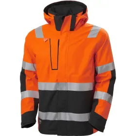 Warnschutz Regenjacke &quot;Alna 2.0&quot; orange/schwarz, M