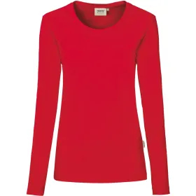 Damen Longsleeve-Shirt &quot;Performance&quot; 179 Rot, M