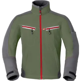 Softshelljacke &quot;40145&quot; Attitude XS, grün/dunkelgrau
