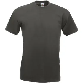 T-Shirt &quot;F181&quot; 100% Baumwolle Super Premium L, light graphite