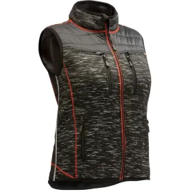 Damen Strickweste &quot;INUIT TEDDY&quot; dark-melange, XL