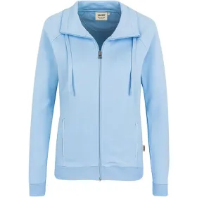 Damen-Sweatjacke College 406 hellblau, S