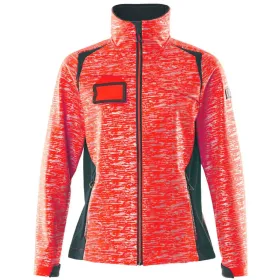 Damen Softshell Jacke &quot;ACCELERATE SAFE&quot; S, rot/schwarzblau