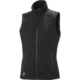 Damen Softshellweste &quot;MANCHESTER 2.0&quot; L, ebenholz