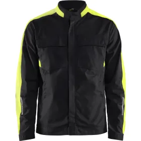 Stretch Bundjacke &quot;4444&quot; Industrie schwarz/gelb, 3XL