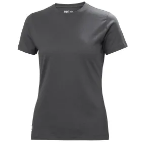 Damen T-Shirt &quot;Manchester&quot; L, dunkelgrau