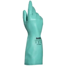 Nitril Chemie-Handschuhe &quot;PLUS&quot; 37cm, grün 10 (XL)