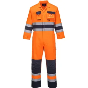 Warnschutz Overall &quot;NANTES&quot; L, orange/marine