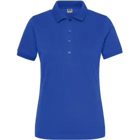 Damen Bio Stretch Polo-Shirt &quot;JN1805&quot; UV-Schutz royal, S