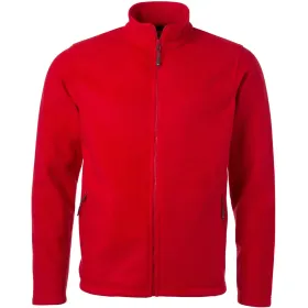 Fleecejacke &quot;JN782&quot; L, red
