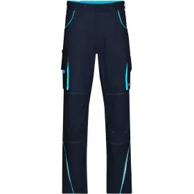 Funktionshose &quot;JN847&quot; navy/turquoise, 25
