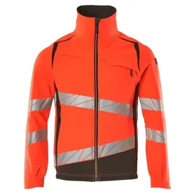 Warnschutz Stretch Bundjacke &quot;ACCELERATE SAFE&quot; XL, rot/dunkelanthrazit