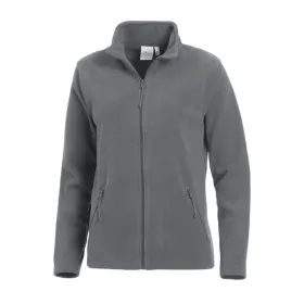 Damen-Fleecejacke &quot;08/2662&quot; grau, 3XL