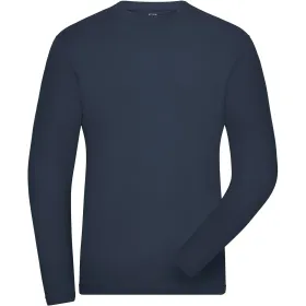 Bio Stretch Langarmshirt &quot;JN1804&quot; UV-Schutz M, navy