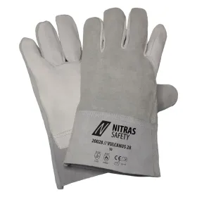 Leder-Schweißerhandschuhe &quot;VULCANUS 28&quot; Größe 10 