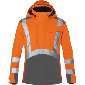 Warnschutz Winterjacke &quot;REFLECTIQ&quot; orange/anthrazit, XL