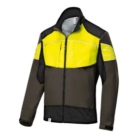 Forstschutz Ultrashell-Jacke &quot;FOREST&quot; oliv/warngelb, M