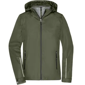 3-in-1 Damenjacke &quot;JN1153&quot; M, olive