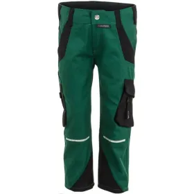 Kinder Stretch-Bundhose &quot;Norit&quot; 158/164, grün/schwarz