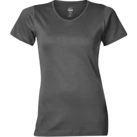 Damen T-Shirt &quot;NICE&quot; Crossover L, anthrazit