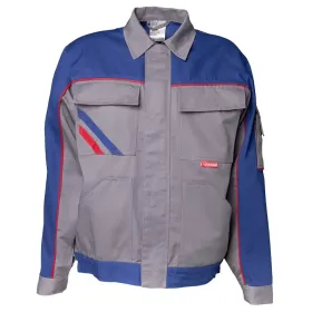 Farbvariante zink/kornblau/rot