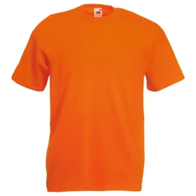 T-Shirt &quot;F140&quot; 100% Baumwolle Valueweight Orange, L