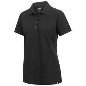 Damen Poloshirt MOTION TEX PLUS L, schwarz