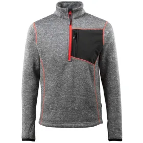 Strickpullover &quot;REIMS&quot; Hardwear grau-meliert, 3XL