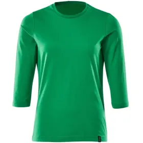 Damen 3/4 Arm-Shirt &quot;20191&quot; Crossover M, grasgrün