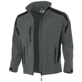 Softshelljacke &quot;1020&quot; 3XL, grau/schwarz