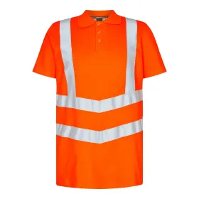 Warnschutz Polo-Shirt &quot;9546-182&quot; Safety UV-Schutz XL, Orange