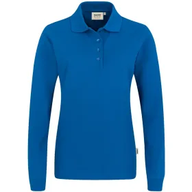 Damen-Langarm-Poloshirt &quot;PERFORMANCE&quot; 215 4XL, royal