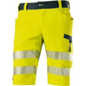 Warnschutz Stretch Shorts &quot;2045-847&quot; 50, warngelb/anthrazit