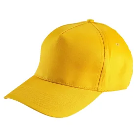 Basecap mit Druckknopf &quot;02/116&quot; gelb